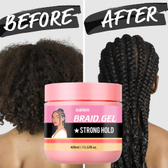 Wholesale Strong Hair Styling Braid Gel Edge Control Twist & Braid Conditioning Gel Shine Conditioning Neat Braid Gel,MY SHOP
