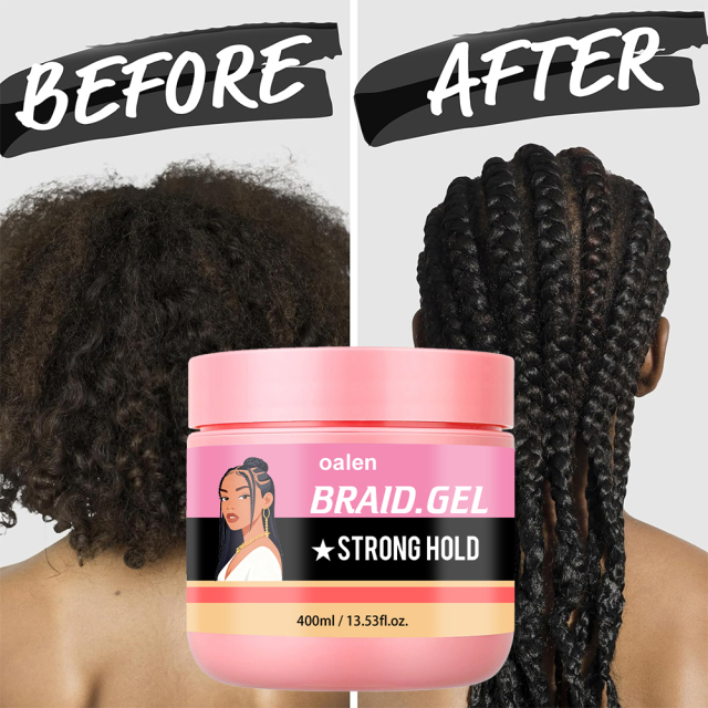 Wholesale Strong Hair Styling Braid Gel Edge Control Twist & Braid Conditioning Gel Shine Conditioning Neat Braid Gel,MY SHOP