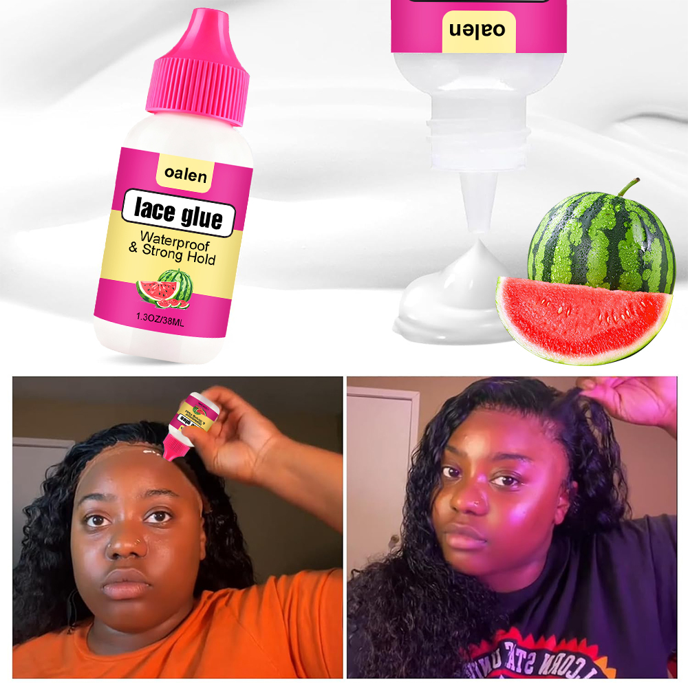 Watermelon Lace Hair Glue Adhesive Long Lasting Hold Sweat Water Proof Humidity Resistant Lace Glue,MY SHOP