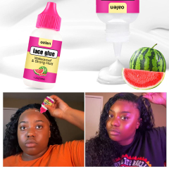 Watermelon Lace Hair Glue Adhesive Long Lasting Hold Sweat Water Proof Humidity Resistant Lace Glue,MY SHOP