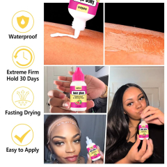 Watermelon Lace Hair Glue Adhesive Long Lasting Hold Sweat Water Proof Humidity Resistant Lace Glue,MY SHOP