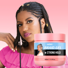 Strong Hair Styling Braid Gel Edge Control Twist & Braid Conditioning Gel Shine Conditioning Neat Braid Gel,oalen cosmetics
