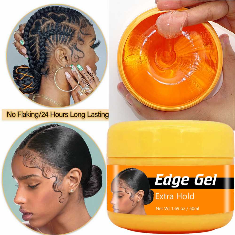 Edge Gel Strong Hold Baby Hairs Flyaways Water Based Styling Gel Waterproof Hair Edge Control Cire Cheveux,MY SHOP