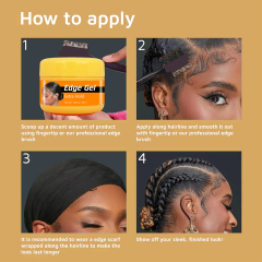 Edge Gel Strong Hold Baby Hairs Flyaways Water Based Styling Gel Waterproof Hair Edge Control Cire Cheveux,MY SHOP