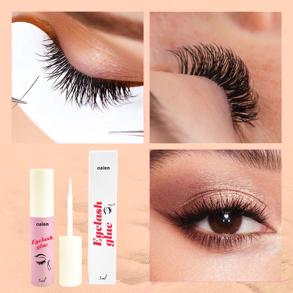 Fast Drying Strong False Eye Lash Extension Glue Adhesive Retention Long Time Eyelash Extension Glue,oalen cosmetics