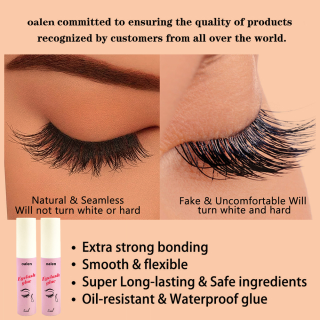 Fast Drying Strong False Eye Lash Extension Glue Adhesive Retention Long Time Eyelash Extension Glue,oalen cosmetics