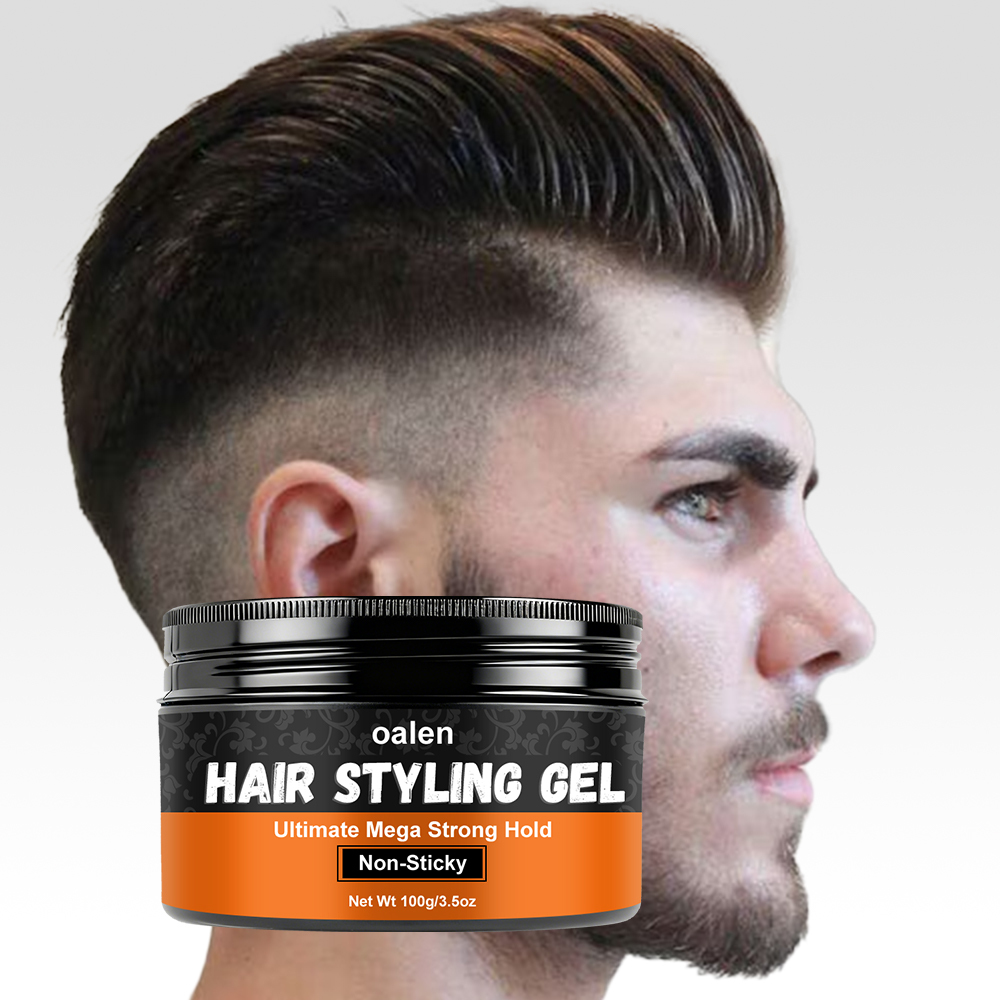 Luxfume Private Label organic Ultimate Mega Strong Hold Pomade Wax Non-Sticky Hair Styling Gel for All Hair Types,MY SHOP