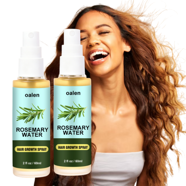 Organic Rosemary Water Hair Spray Vegan Promote Hair Regrowth Anti Loss Strengthens Hair growth Spray,oalen cosmetics