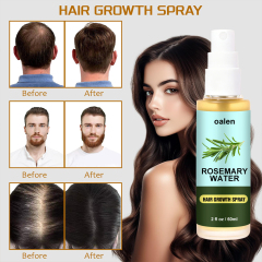 Organic Rosemary Water Hair Spray Vegan Promote Hair Regrowth Anti Loss Strengthens Hair growth Spray,oalen cosmetics
