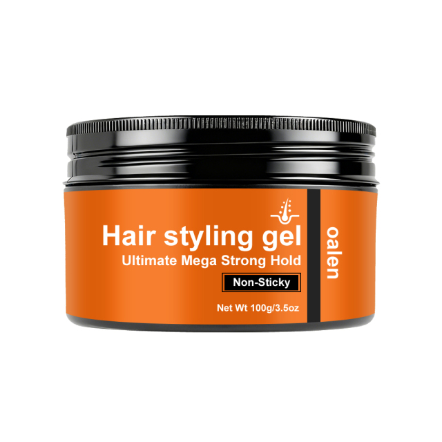 Organic Ultimate Mega Strong Hold Pomade Wax Non-Sticky Hair Styling Gel for All Hair Types,MY SHOP