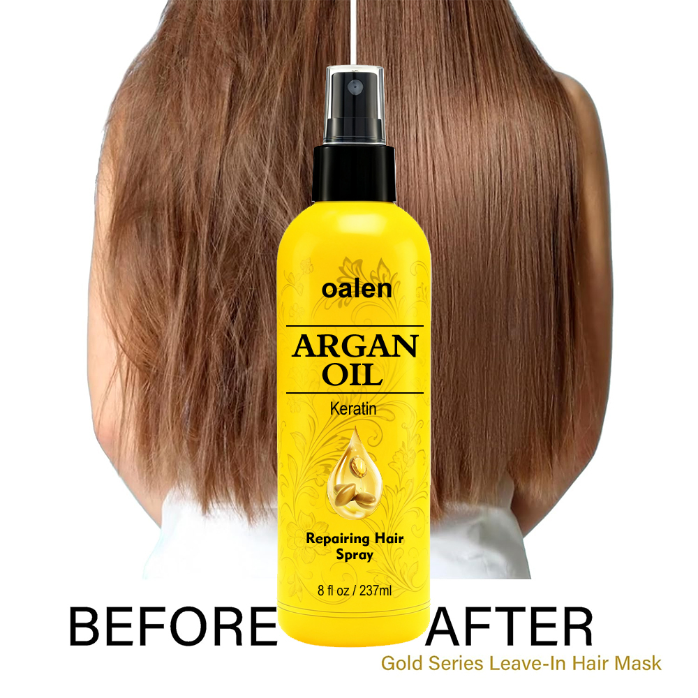 Argan oil Silky Shine Spray Anti Frizz Hair Serum Oil Organic Repairing Hair Spray,MY SHOP