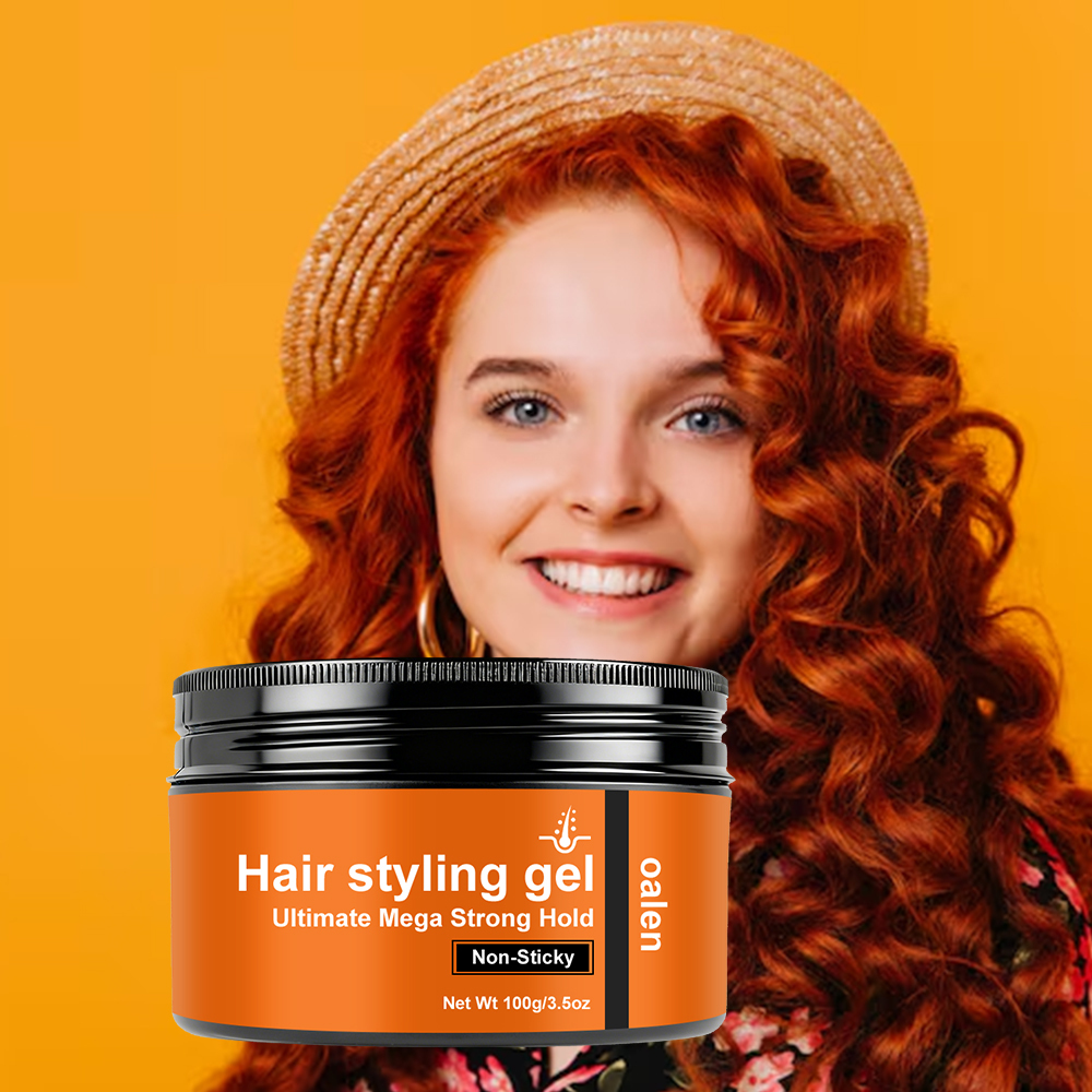 Organic Ultimate Mega Strong Hold Pomade Wax Non-Sticky Hair Styling Gel for All Hair Types,MY SHOP