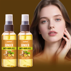 Organic Hair Regrowth Spray Anti Loss Ginger Natural Hair Growth Nourishing Serum Oil Mist,oalen cosmetics