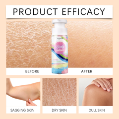 New Arrived Body Skin Lightening Moisturizing Nourishing Natural Organic Colorful Ice Cream Rainbow Whipped Body Butter,oalen cosmetics