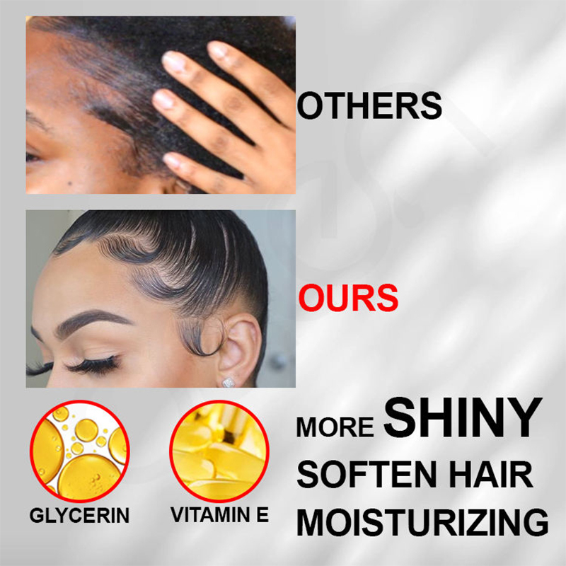 Strong Hold Edge Gel Baby Hairs Flyaways Water Based Styling Gel Waterproof Hair Edge Control Cire Cheveux,oalen cosmetics