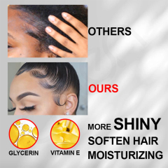 Strong Hold Edge Gel Baby Hairs Flyaways Water Based Styling Gel Waterproof Hair Edge Control Cire Cheveux,oalen cosmetics