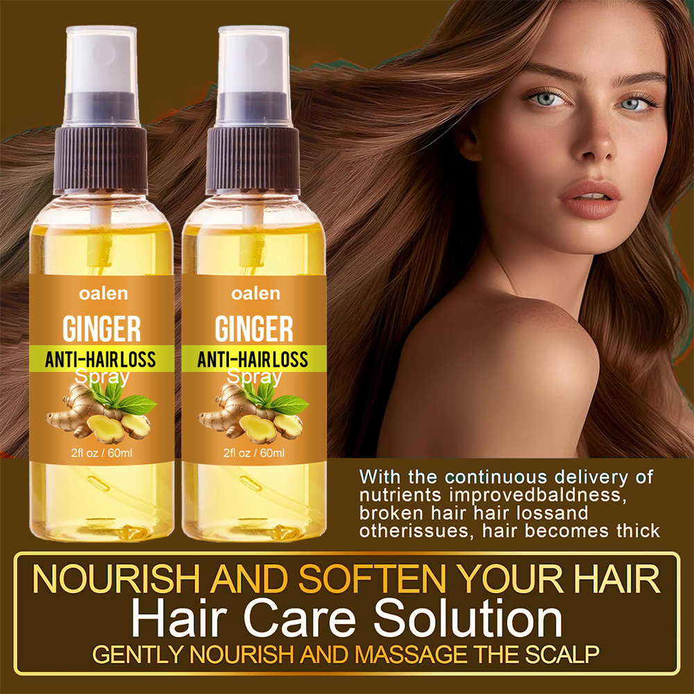 Anti Loss Ginger Natural Hair Growth Nourishing Serum Oil Mist Organic Hair Regrowth Spray,MY SHOP