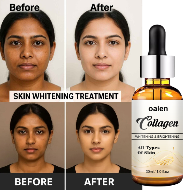 Oalen 30Ml Whitening  Serum Repairing Facial Blue Copper Peptide Serum,oalen cosmetics