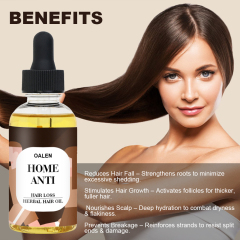 HAIR GROWTH ELIXIR Private Label 100% Natural Home Anti Hair Oil Loss Treatment Fast Regrowth Herbal Hair Oils,oalen cosmetics