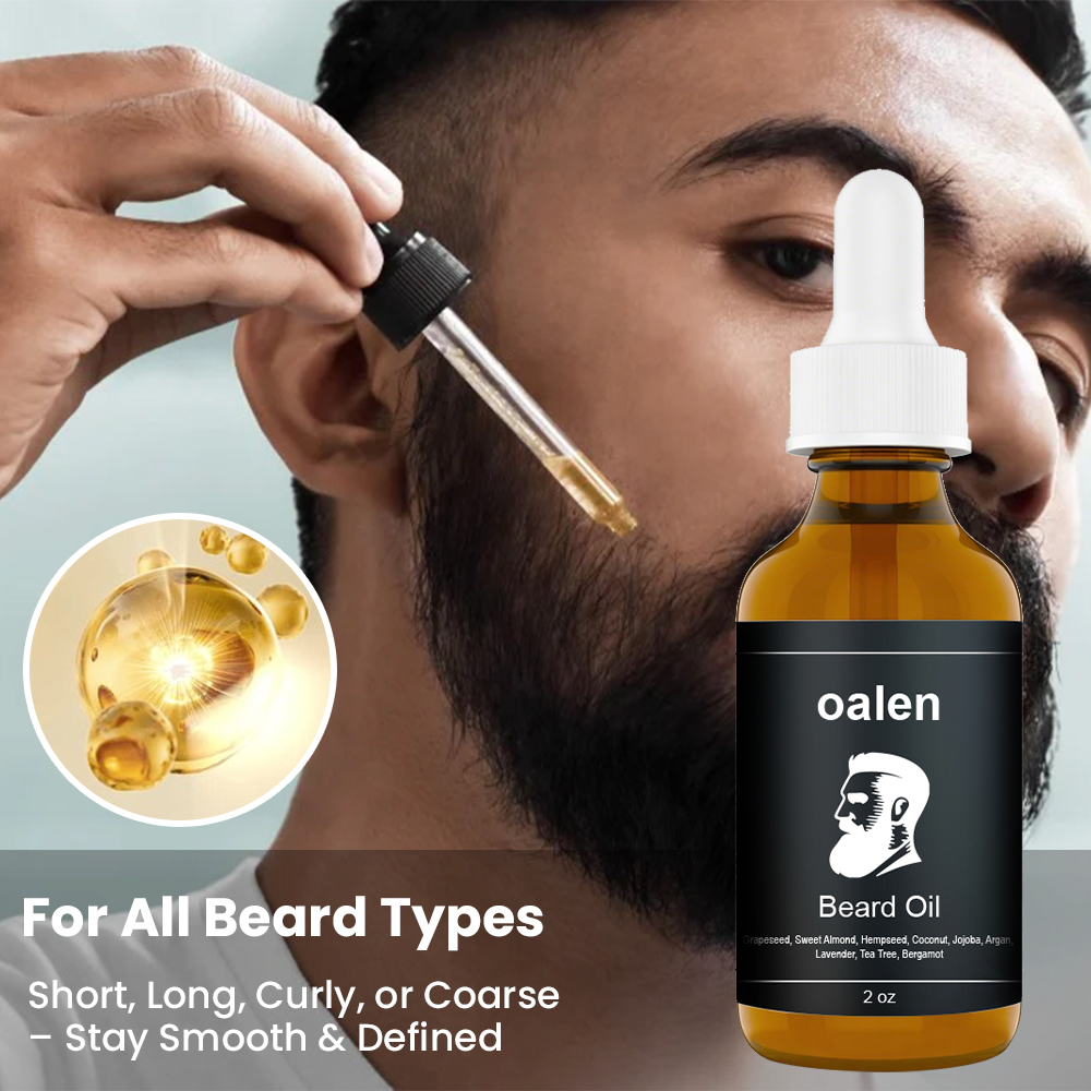Beard Growth Oil Repair Beard Oil Anti Beard Loss Regrowth Treatment Original China Manufacture OEM ODM,oalen cosmetics