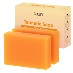 Turmeric Soap Bar Dark Spot Remover for Face Even Skin Tone Moisturizing Nourishing Natural Ingredients,MY SHOP