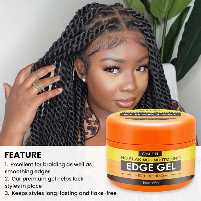 Long - Lasting Smooth Edge Control Paste Woman Hair Styling Wax Master Control Gel,MY SHOP