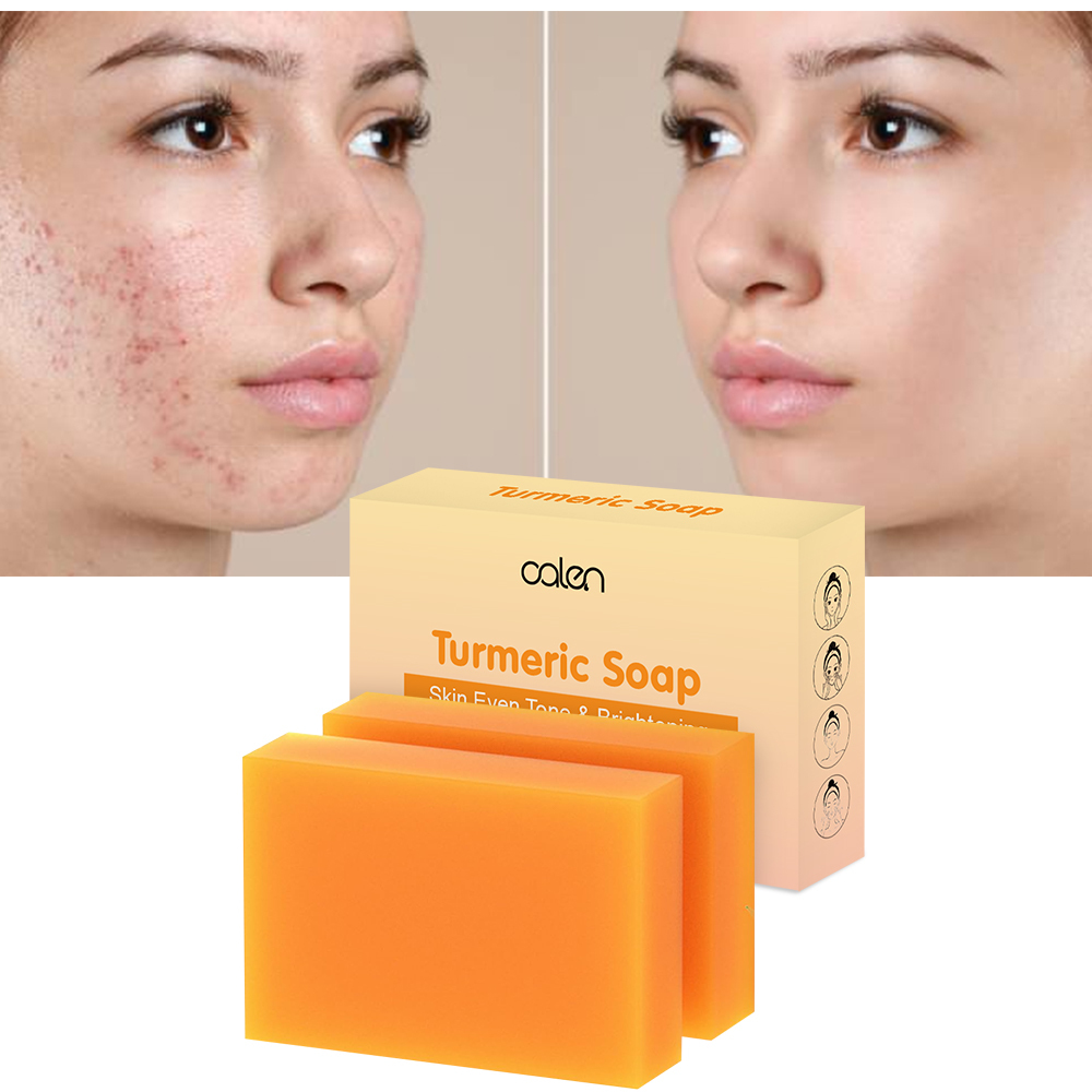 Turmeric Soap Bar Dark Spot Remover for Face Even Skin Tone Moisturizing Nourishing Natural Ingredients,MY SHOP