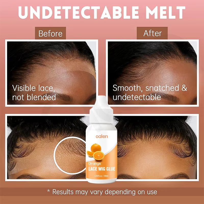 Waterproof Extreme Hold Orange Lace Wig Glue,oalen cosmetics