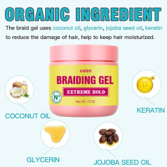 Organic Alcohol-Free Unisex Braiding Gel,MY SHOP
