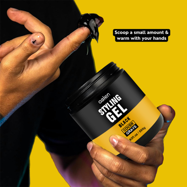 Activated Charcoal Styling Gel,oalen cosmetics