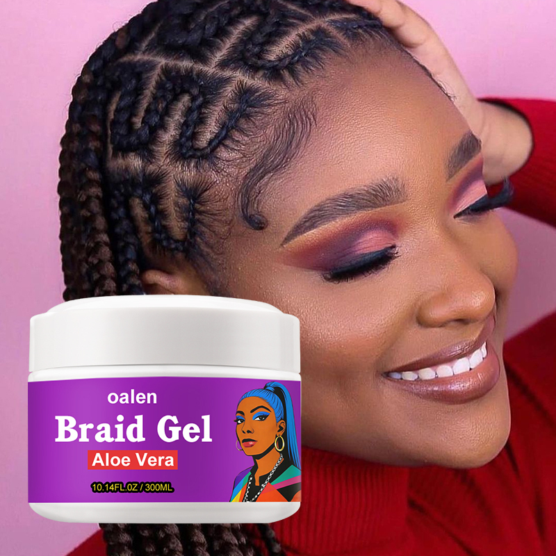 Private Label Braid Gel Provides Firm Hold on Any Hair Texture to Create Multiple Styles,oalen cosmetics