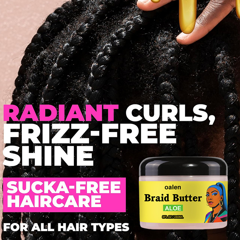 Luxfume Private Label Braid Butter Gel,oalen cosmetics