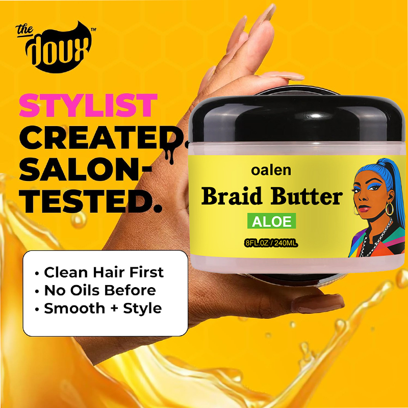 Luxfume Private Label Braid Butter Gel,oalen cosmetics