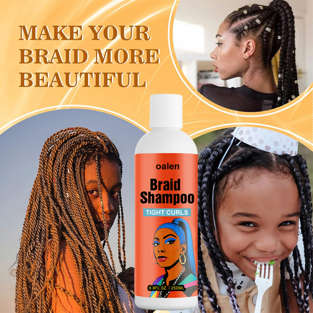 Luxfume Private Label Braid Shampoo,oalen cosmetics