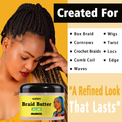 Luxfume Private Label Braid Butter Gel,oalen cosmetics