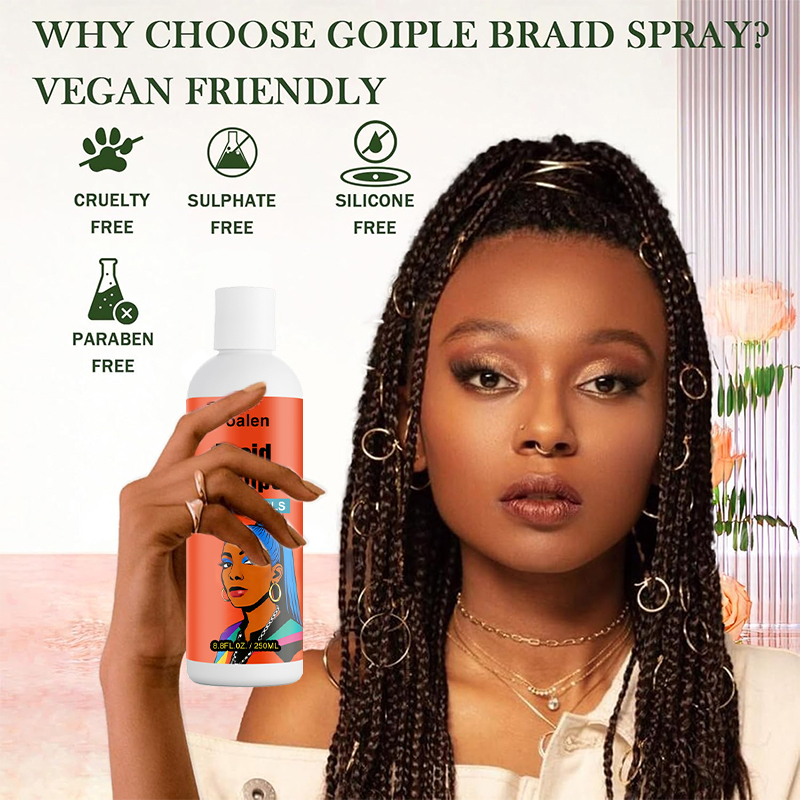 Luxfume Private Label Braid Shampoo,oalen cosmetics