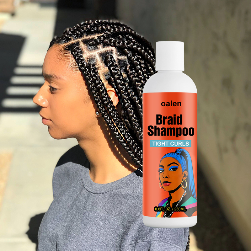 Luxfume Private Label Braid Shampoo,oalen cosmetics