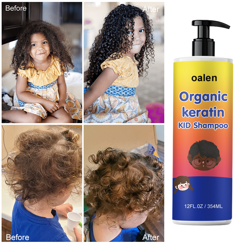 Private Label Organic Keratin Kids Shampoo Foam,oalen cosmetics