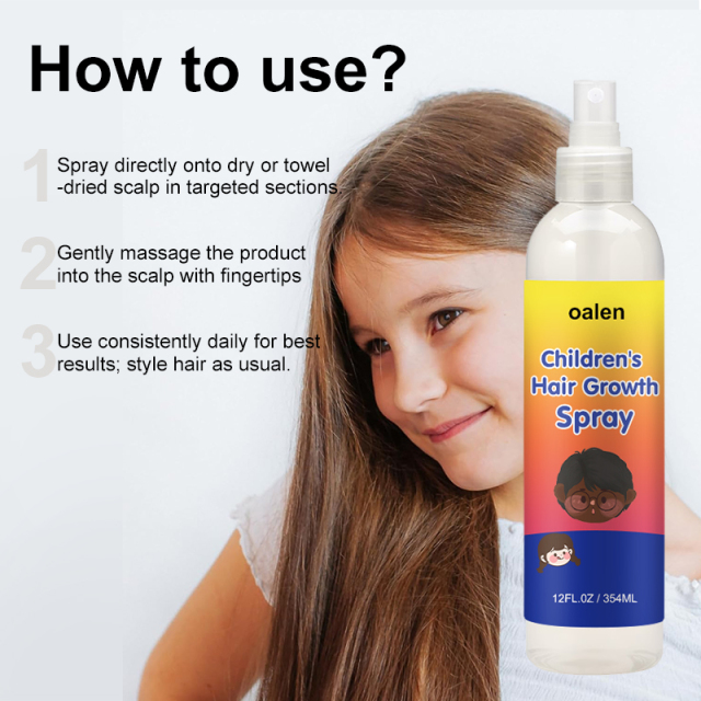 Private Label Children's Hair Growth Spray,MY SHOP