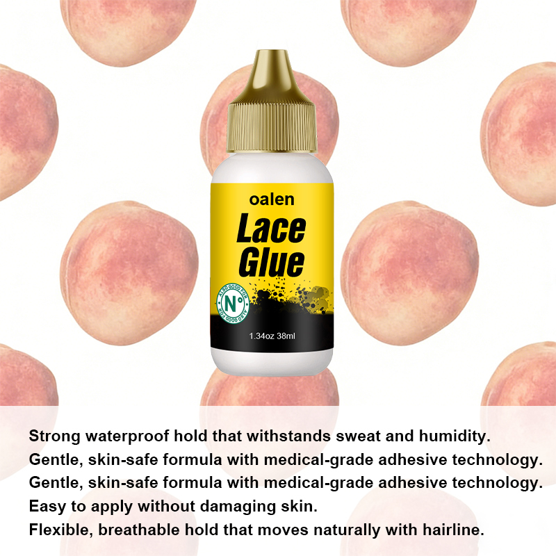 Luxfume Wholesale Peach Lace Glue,oalen cosmetics
