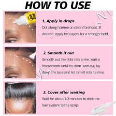 Luxfume Wholesale Peach Lace Glue,oalen cosmetics