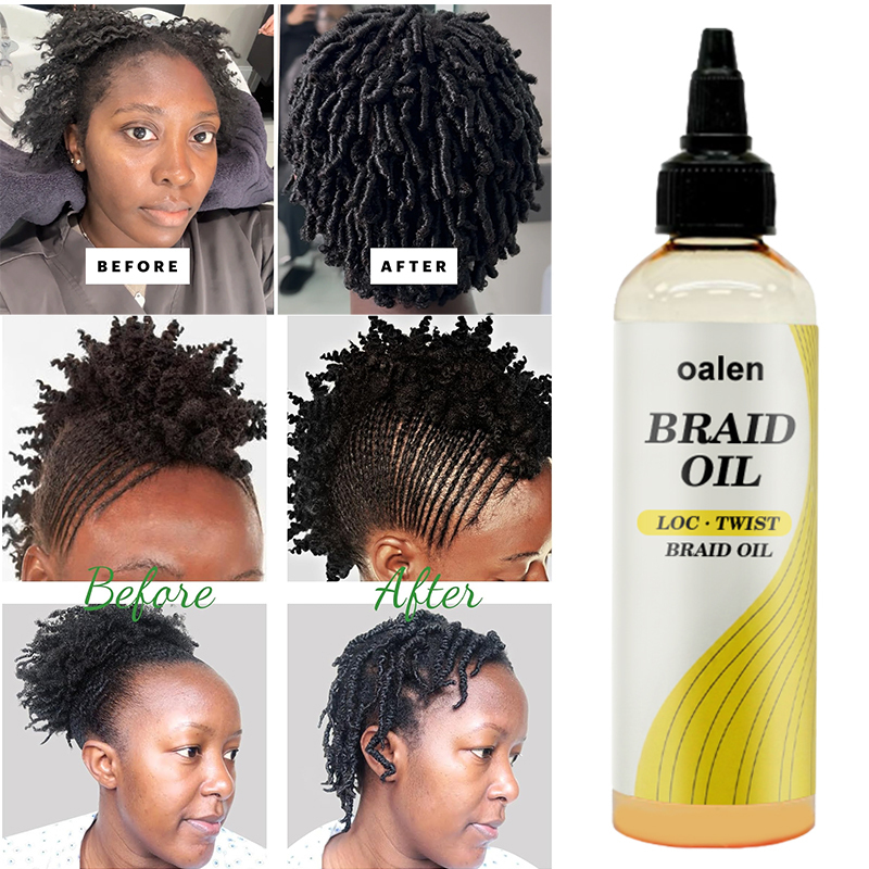 Luxfume Wholesale Braid Oil for Braids Locs and Twists,oalen cosmetics