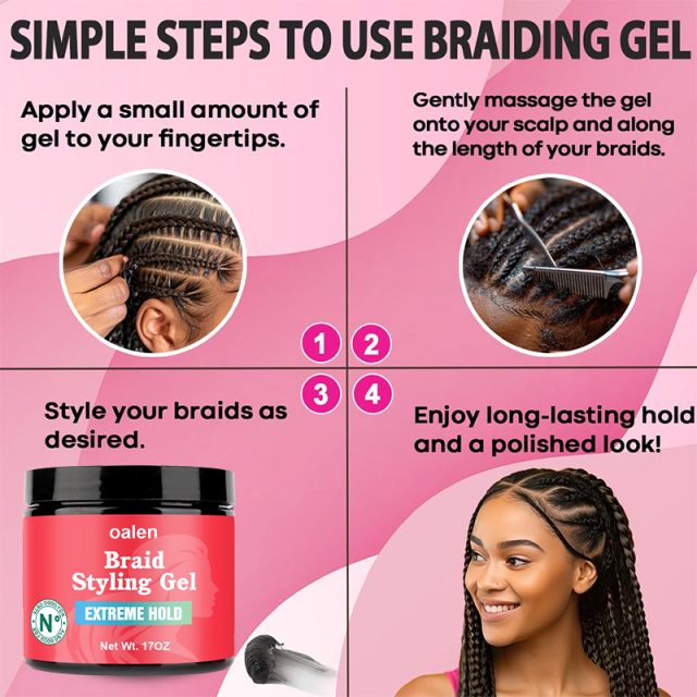72h Long Last Luxfume Private Label Braid Gel,MY SHOP