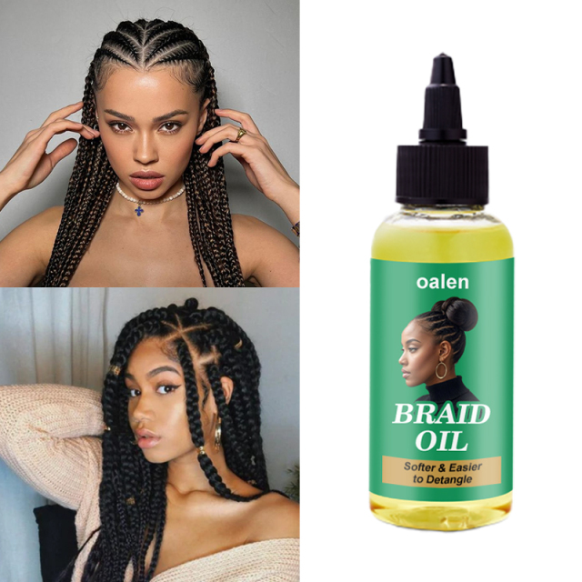 Private Label 60ml Wholesale Organic Herbal Braid Oil,MY SHOP