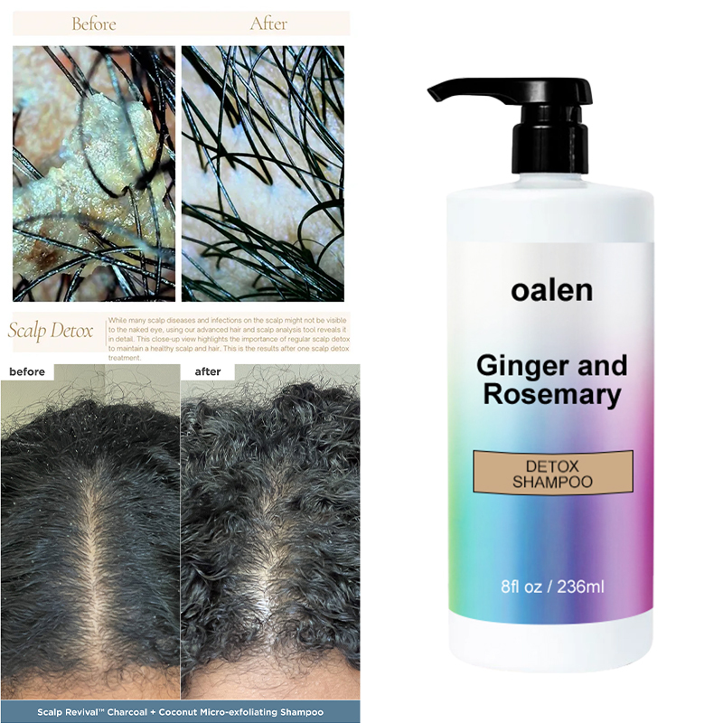 Luxfume Clarifying Ginger Rosemary Shampoo,oalen cosmetics