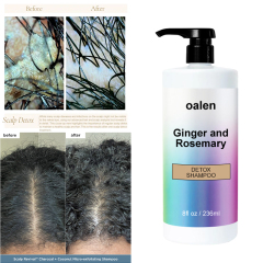 Luxfume Clarifying Ginger Rosemary Shampoo,oalen cosmetics