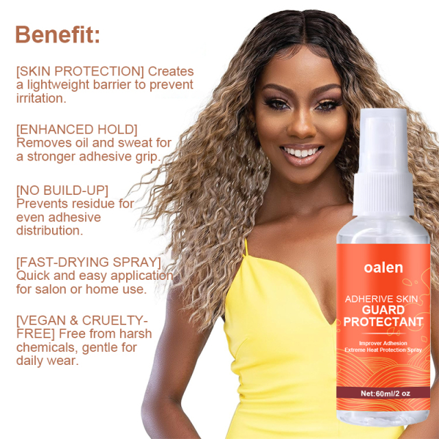 Private Label Sensitive Skin Scalp Protector Soothes Skin Spray,oalen cosmetics