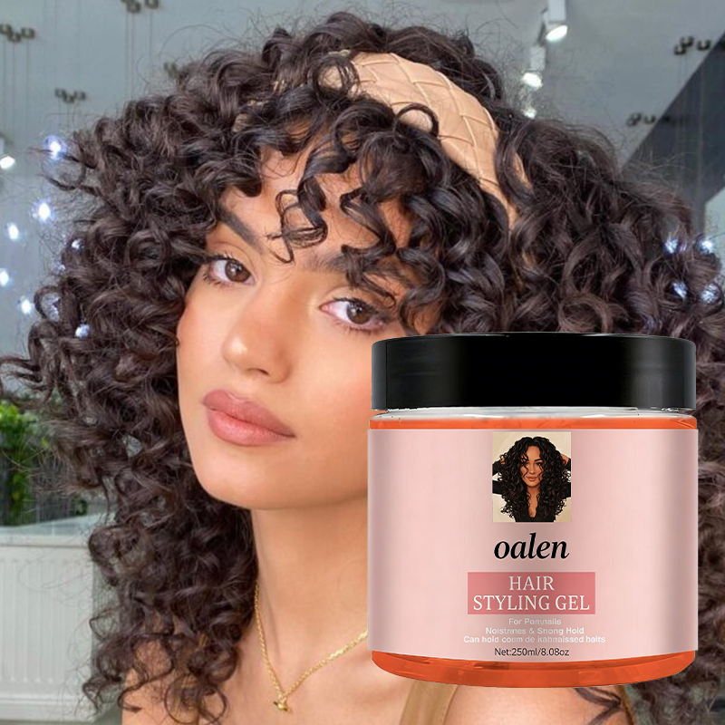 Private Label Natural Look Hair Styling Gel,oalen cosmetics