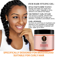 Private Label Natural Look Hair Styling Gel,oalen cosmetics