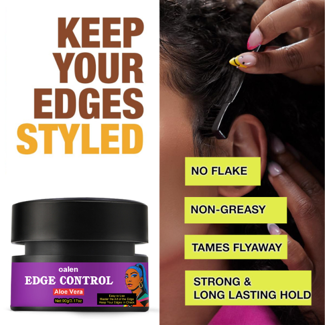 Private Label Newest Hair Edge Control,oalen cosmetics